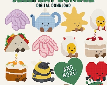 LIMITED-FULL ACCESS to all past and future Jellycat digital needlepoint chart canvases