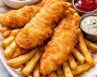 Ricetta di Fish and Chips in PDF | Download immediato