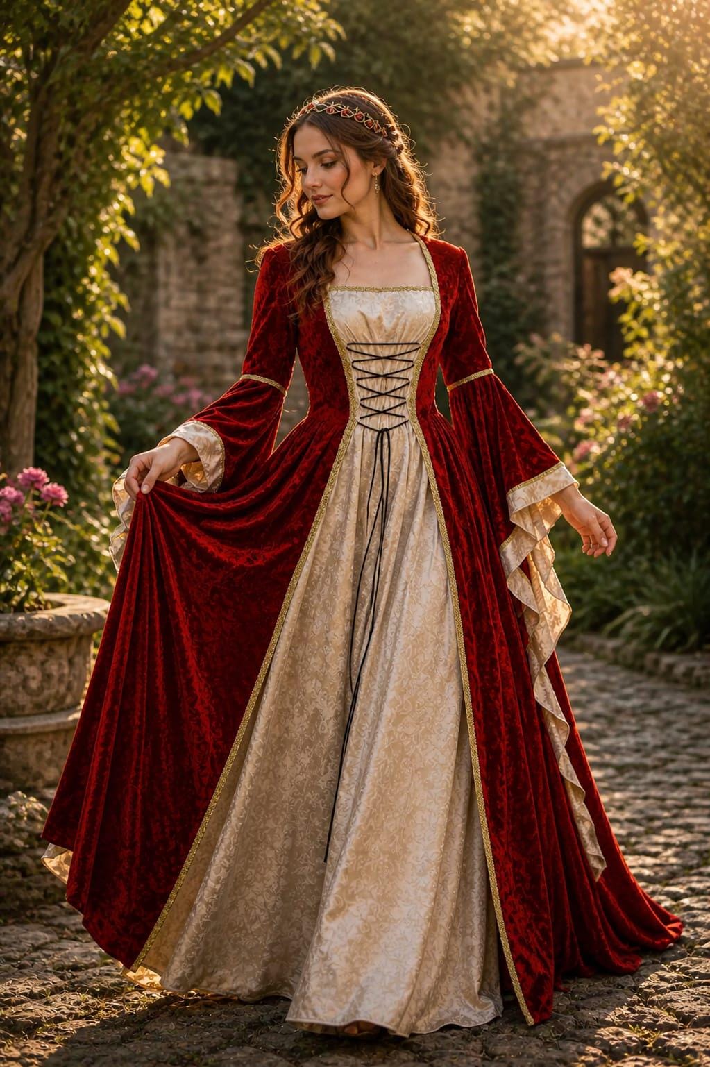 Renaissance Dress Linen - Etsy