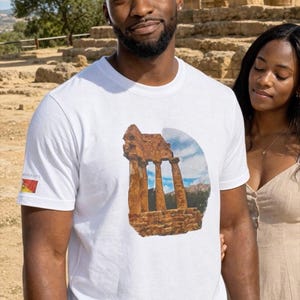 Valley of the Temples 1 (Agrigento, Sicily) - Unisex with sleeve patch