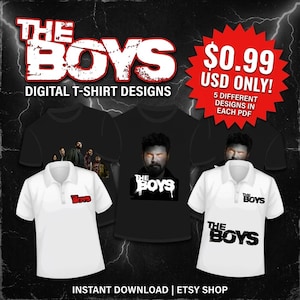 The boys tv shirt - Etsy 日本