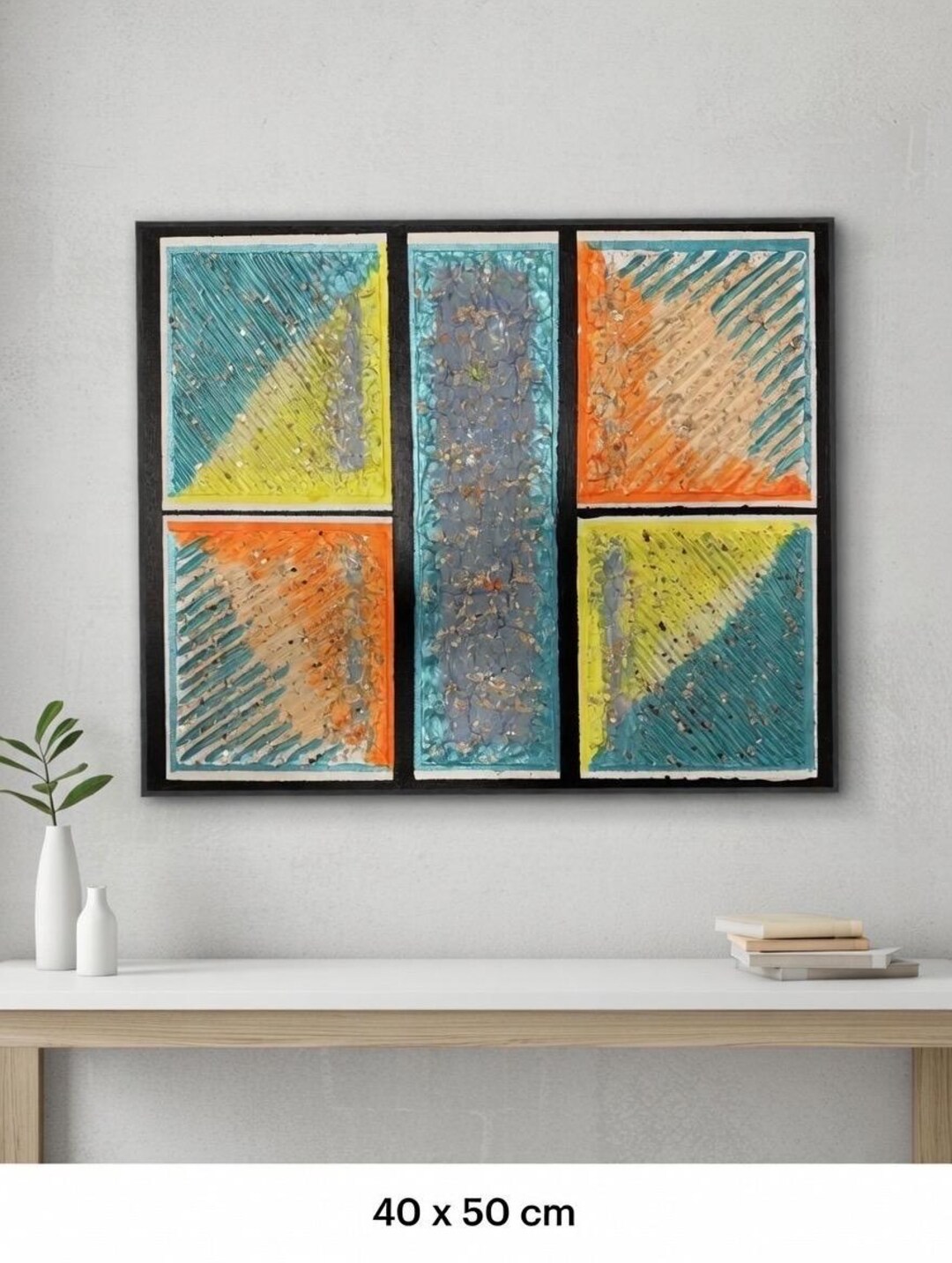Textured Art Abstract Painting in Acrylic Colors - Etsy