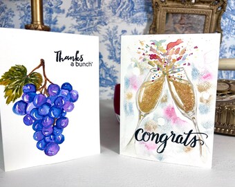 Tarjeta de felicitación - Obra de arte original