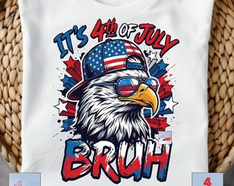 It’s 4th of July Bruh PNG, Dabbing Hot Dog Sublimation Design, Funny Patriotic Glizzy Digital Download, Kids USA Fireworks Shirt PNG