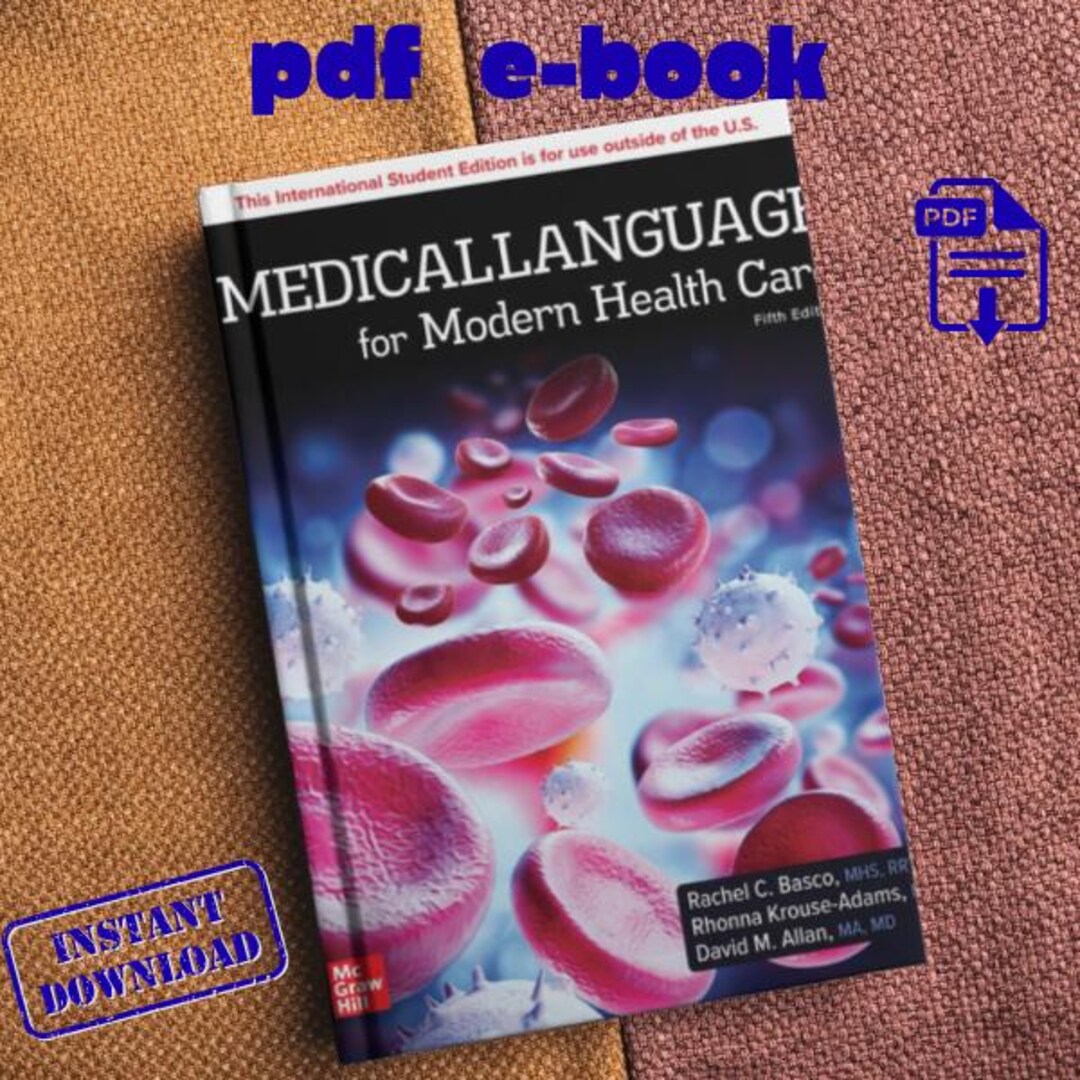 Medical Language for Modern Health Care 5th Edition | INSTANT Download - Etsy