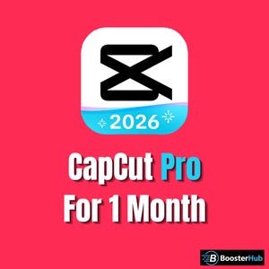 CapCut Pro / Suscripción de 1 mes / CapCut Pro Oficial / Edición de video con acceso completo, sin marca de agua / Entrega digital rápida en 2-4 horas