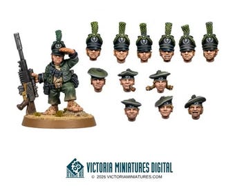 Halfling Snipers Head Upgrades
