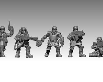 Iron Legion Specialist Command Squad