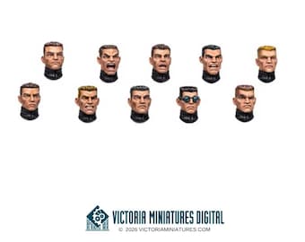 Male Crew Cut Heads