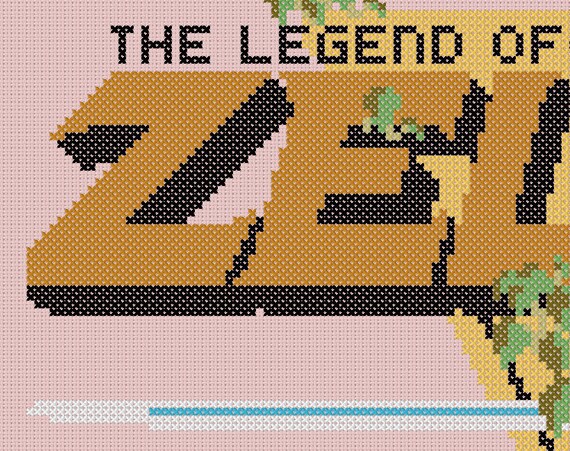  Nintendo Legend of Zelda Classic NES Title Screen T