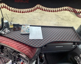 Scania R 2008-2017 Truck Dashboard Table, Handmade Driver Desk