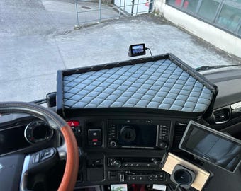 Scania 2018-2026 Truck Dashboard Table, Handmade Driver Desk