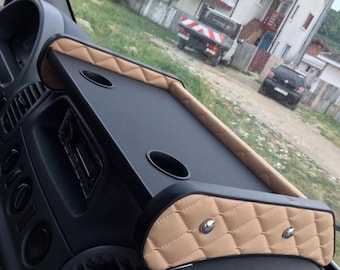 Mercedes Sprinter 2000-2006 Van Dashboard Table, Handmade Driver Desk
