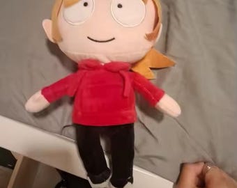 Anime Plush Toy – Tord Eddsworld Character, Cute Collectible & Fan Gift