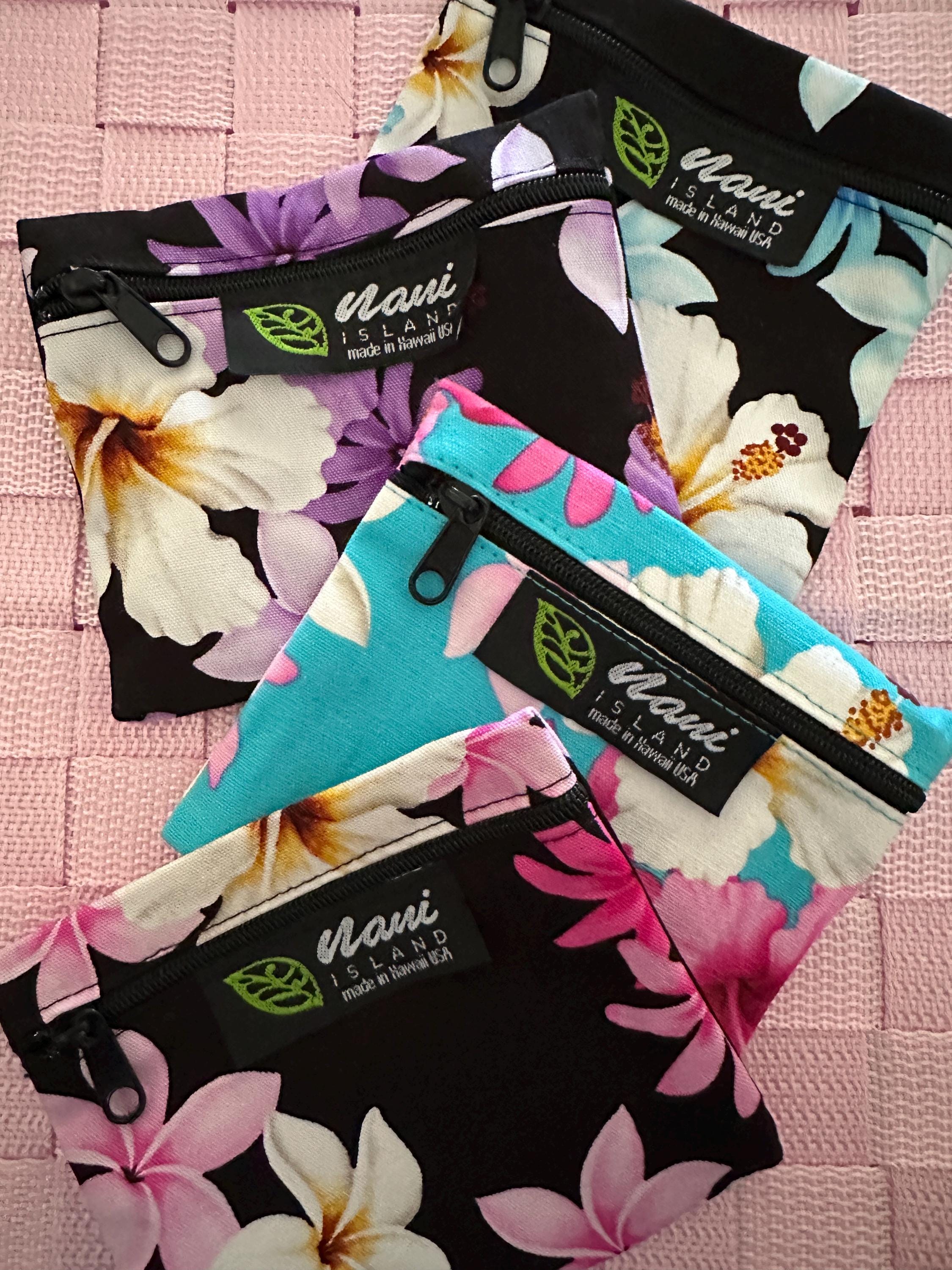 Nani Island Hawaiian Fabric Coin Purse • Credit Card Holder, Gift