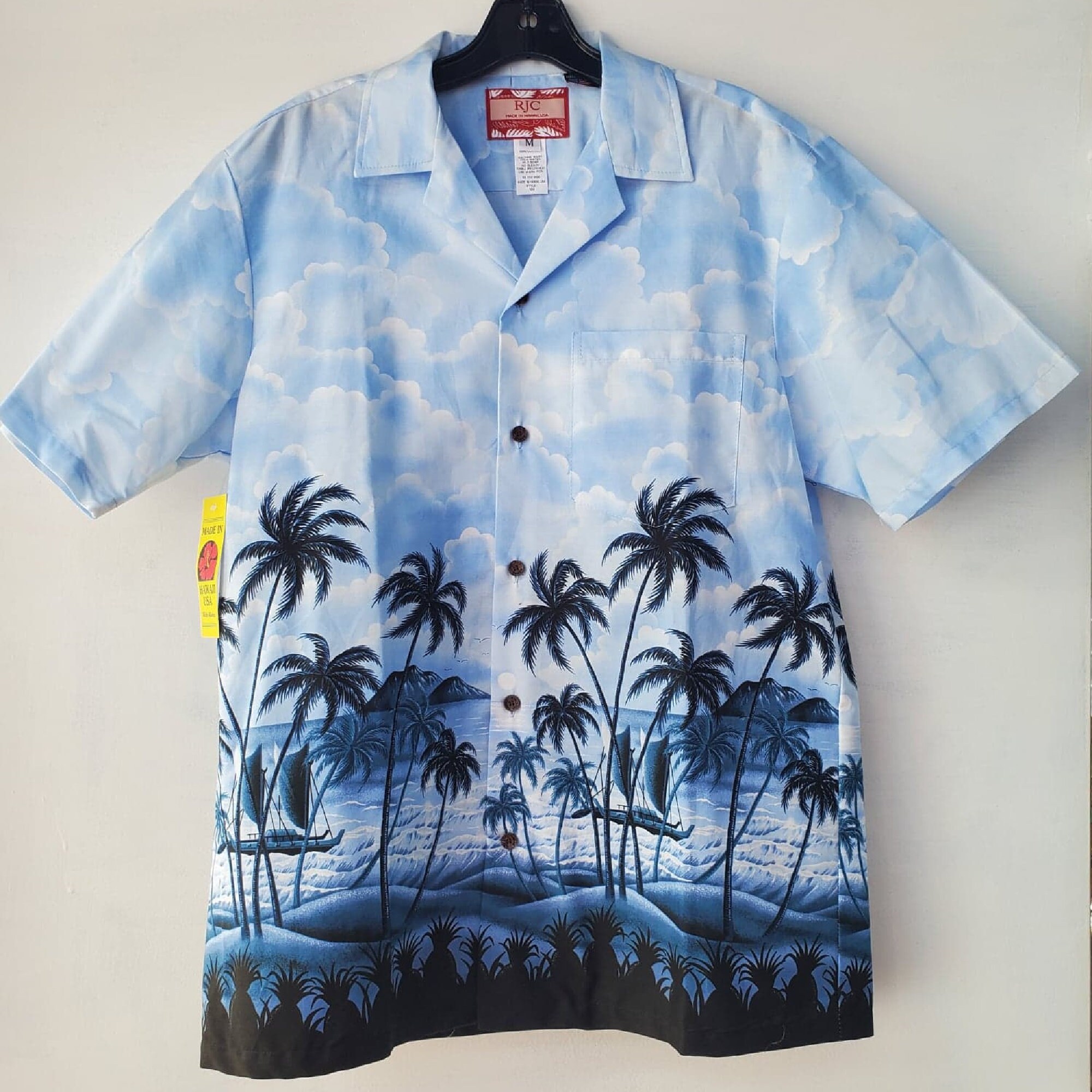 Authentic Hawaiian shirt mens aloha shirt Maui tribal Etsy