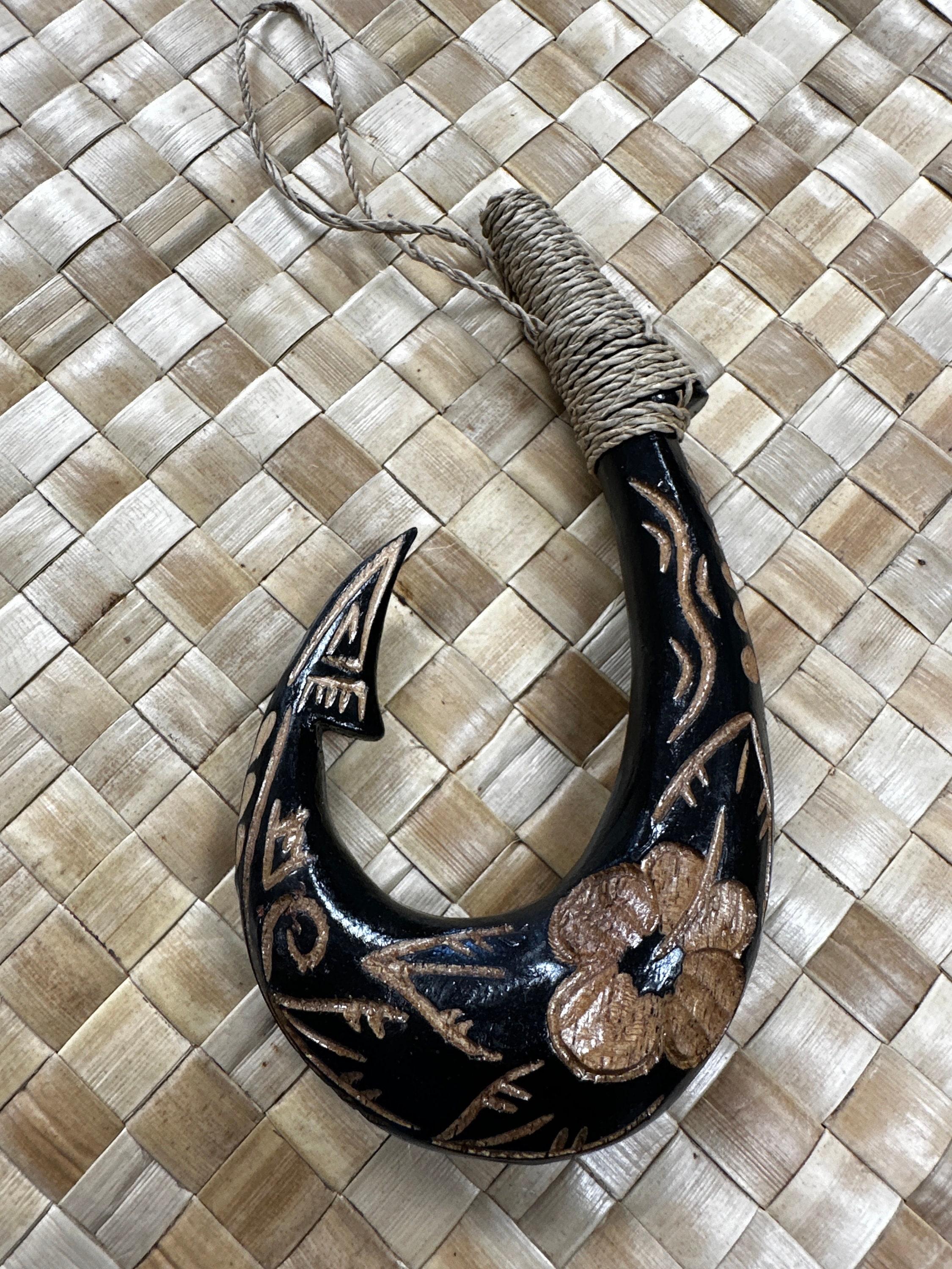 Carved Wood Maui Fish Hook - Etsy Carved Wood Maui Fish Hook - Etsy