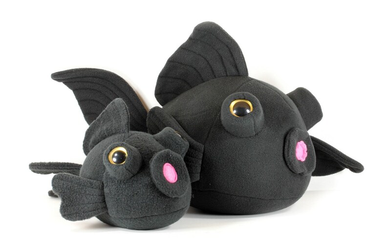 Goldfish Plush Toy Fish Plushie Gold Fish Stuffed Animal Etsy