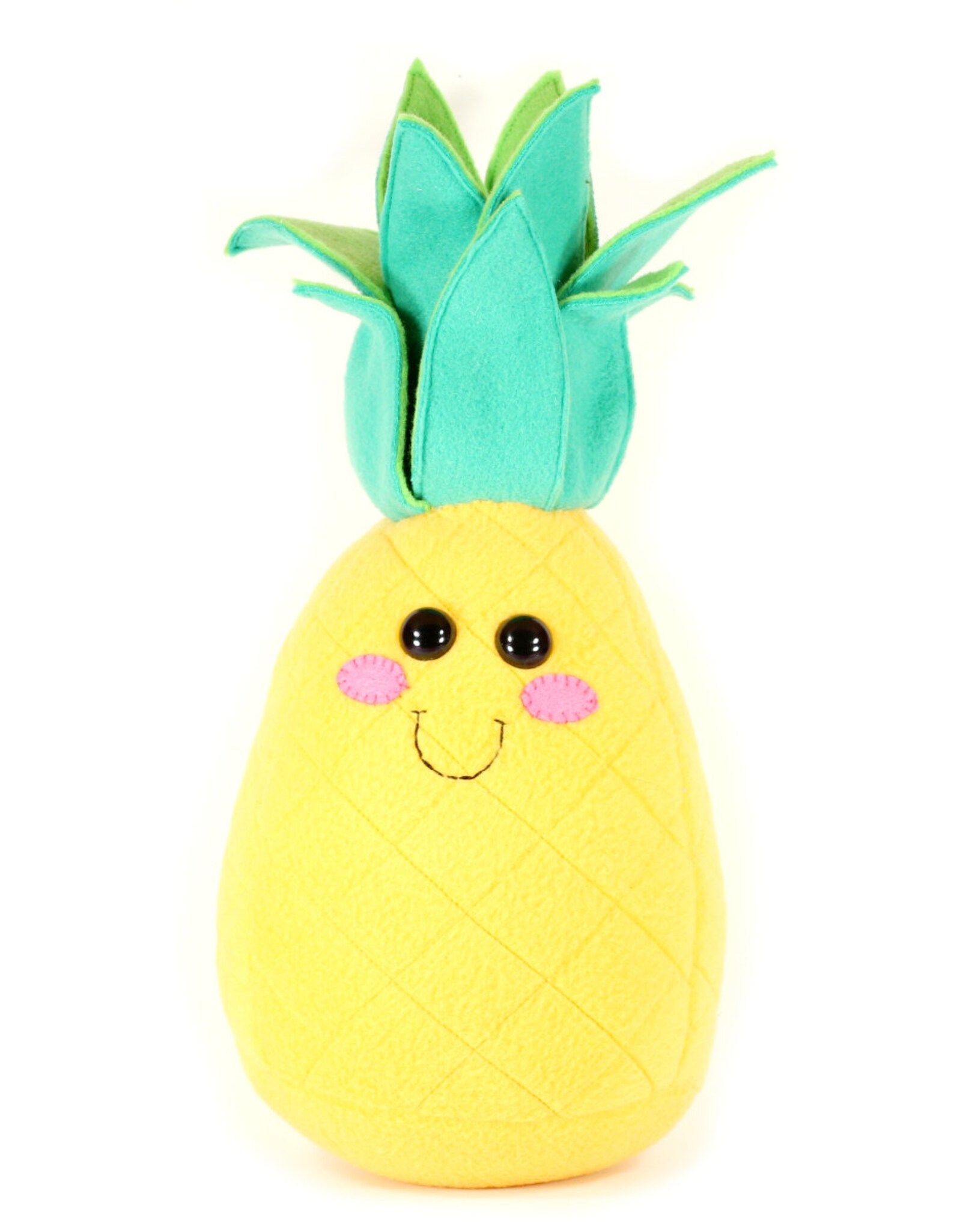 Pineapple Plush Toy Hawaiian Pineapples Cute Kawaii Etsy