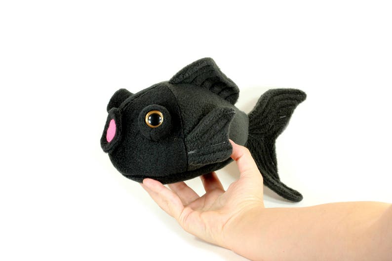 Goldfish Plush Toy Fish Plushie Gold Fish Stuffed Animal Etsy