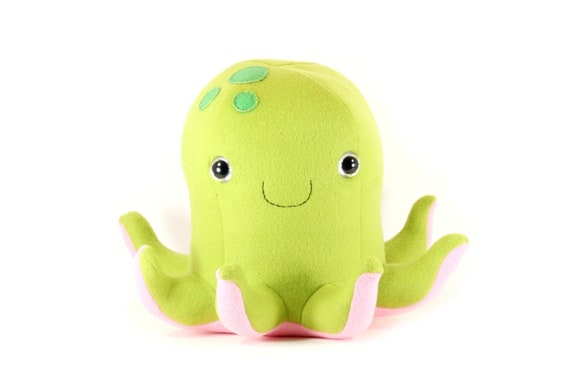 large octopus stuffed animal