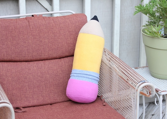Pencil Stuffed Pillow Pencil Plush Toy Back to School | Etsy