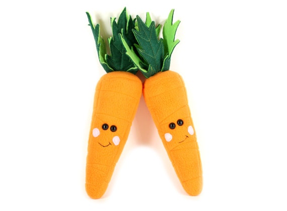 Carrot plush toy Carrot stuffed toy cute kawaii carrot | Etsy