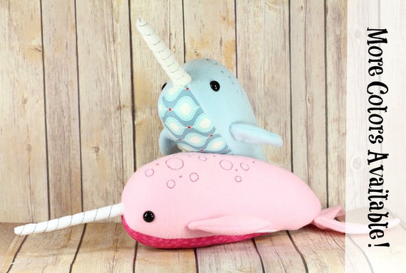 narwhal soft toy