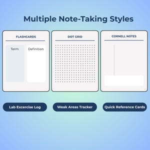 Google Cloud Engineer study planner showing exam overview, study schedule overview, weekly study plan, practice test log, brain dump, exam day checklist, and streak tracker pages in a fillable PDF format. Compatible with all devices (phone, tablet, or computer) and easily accessible via popular apps like Adobe Acrobat, GoodNotes, Notability, or Xodo.