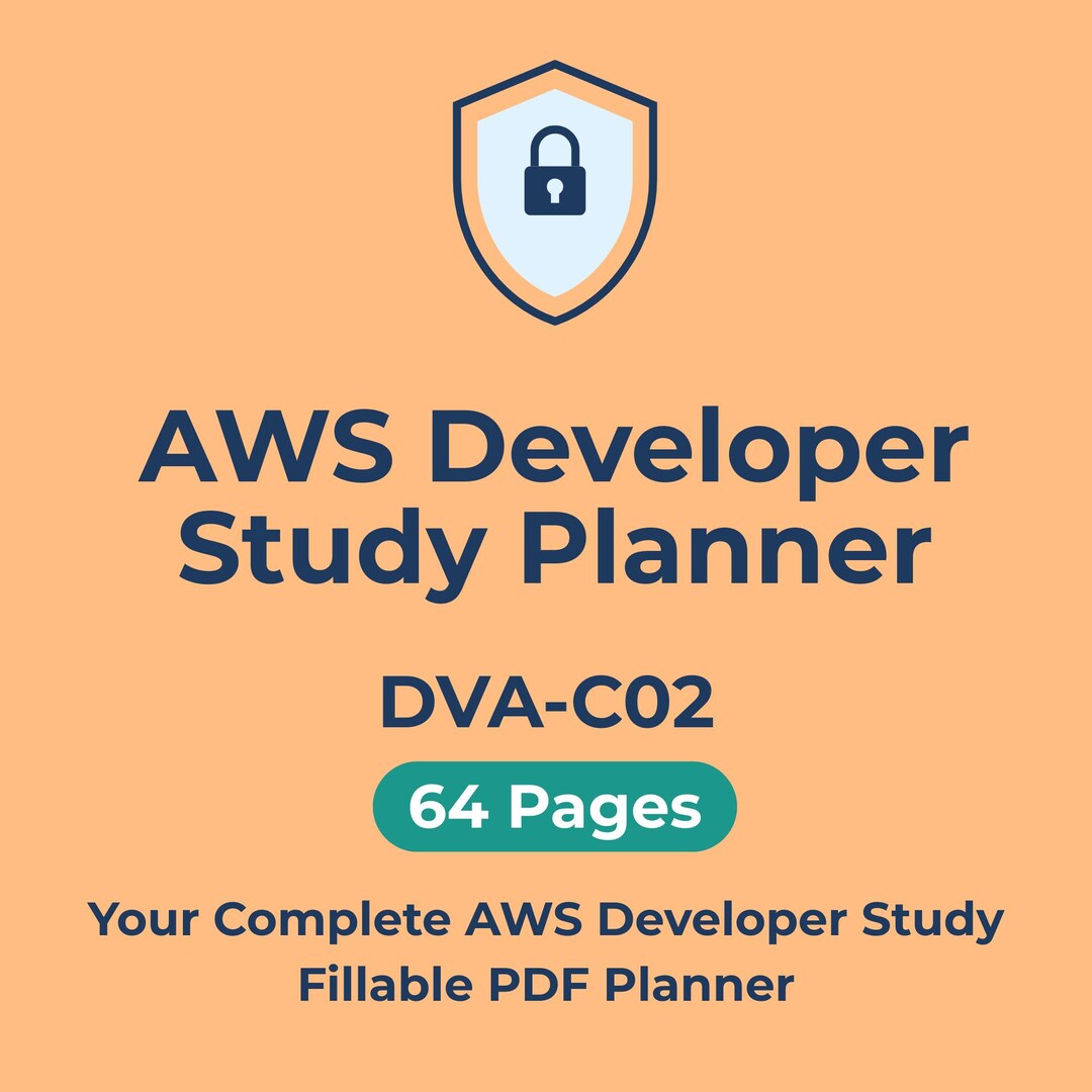 AWS Developer Dva-c02 Certification Study Planner Aws Exam Prep Guide ...