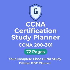 Pakiet podręczników do nauki do egzaminu CCNA 200-301 Cisco Certification Planner, natychmiastowy dostęp cyfrowy