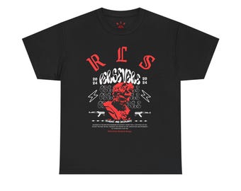 Persevere RLS: Unisex T-Shirt aus schwerer Baumwolle