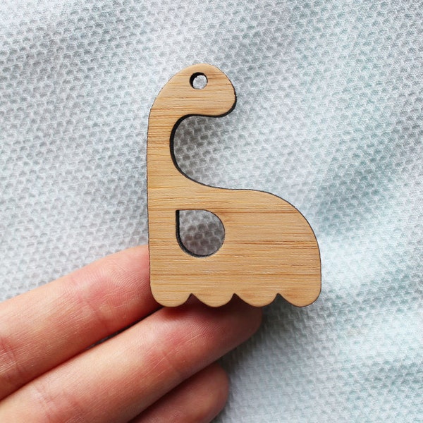 RESERVED for Ren - Little Loch Ness Monster brooch