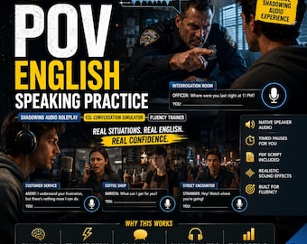 Interaktives englisches Hörbuch | POV-Schattierungssimulator (MP3-Download)