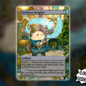 Isochron Scepter (Cat Version) - Proxy Card - Buy 3 get 1 free!