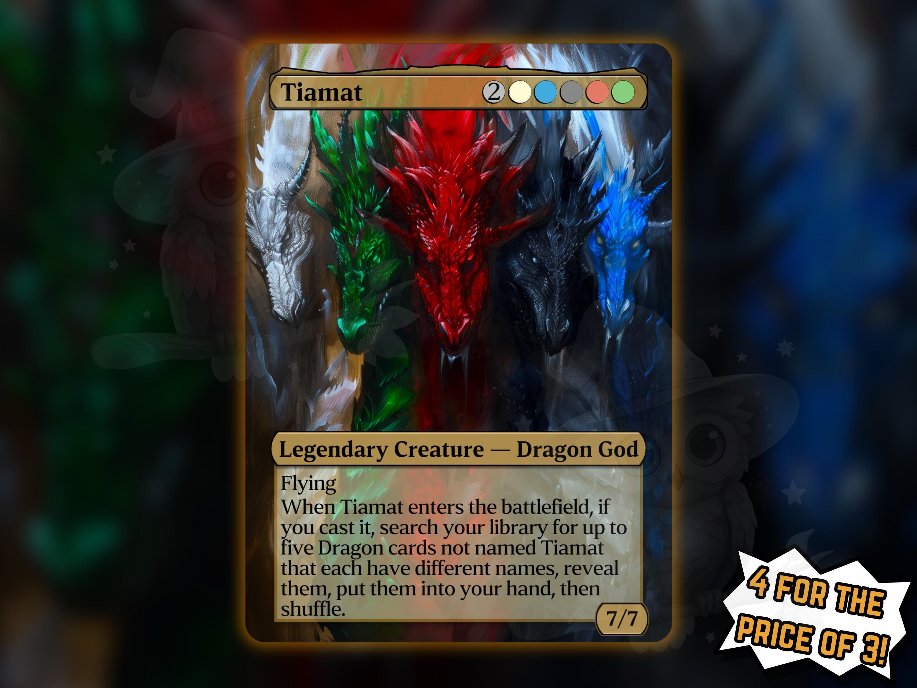 mtg tiamat commander deck Tiamat main image 0
