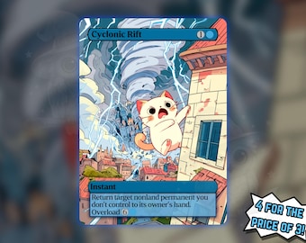 Cyclonic Rift (Cat Version) - Proxy Card - Buy 3 get 1 free!
