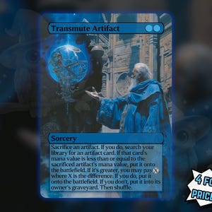 Mtg Transmute Artifact - Etsy Mtg Transmute Artifact - Etsy