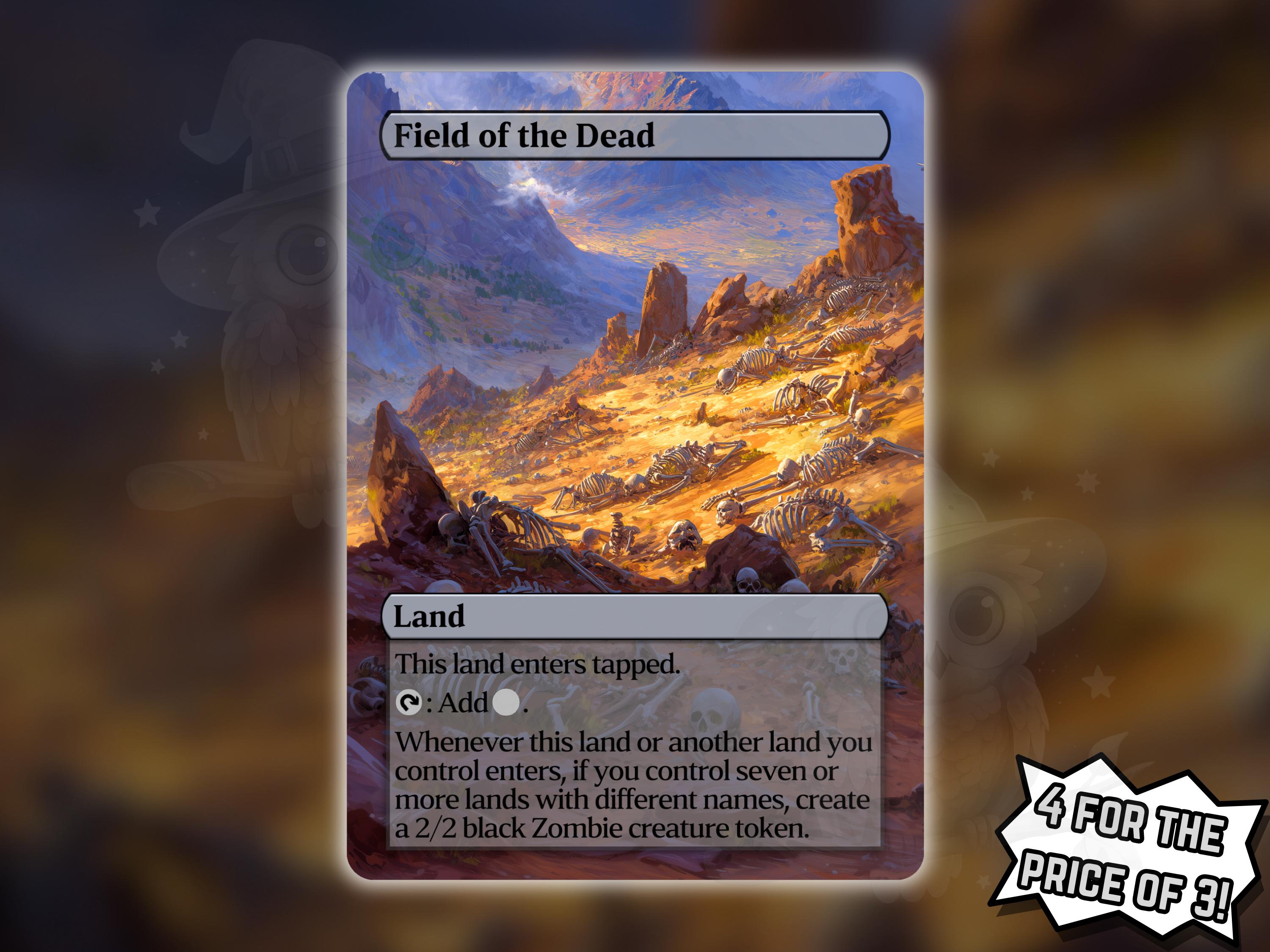 Field of the Dead Mtg - Etsy