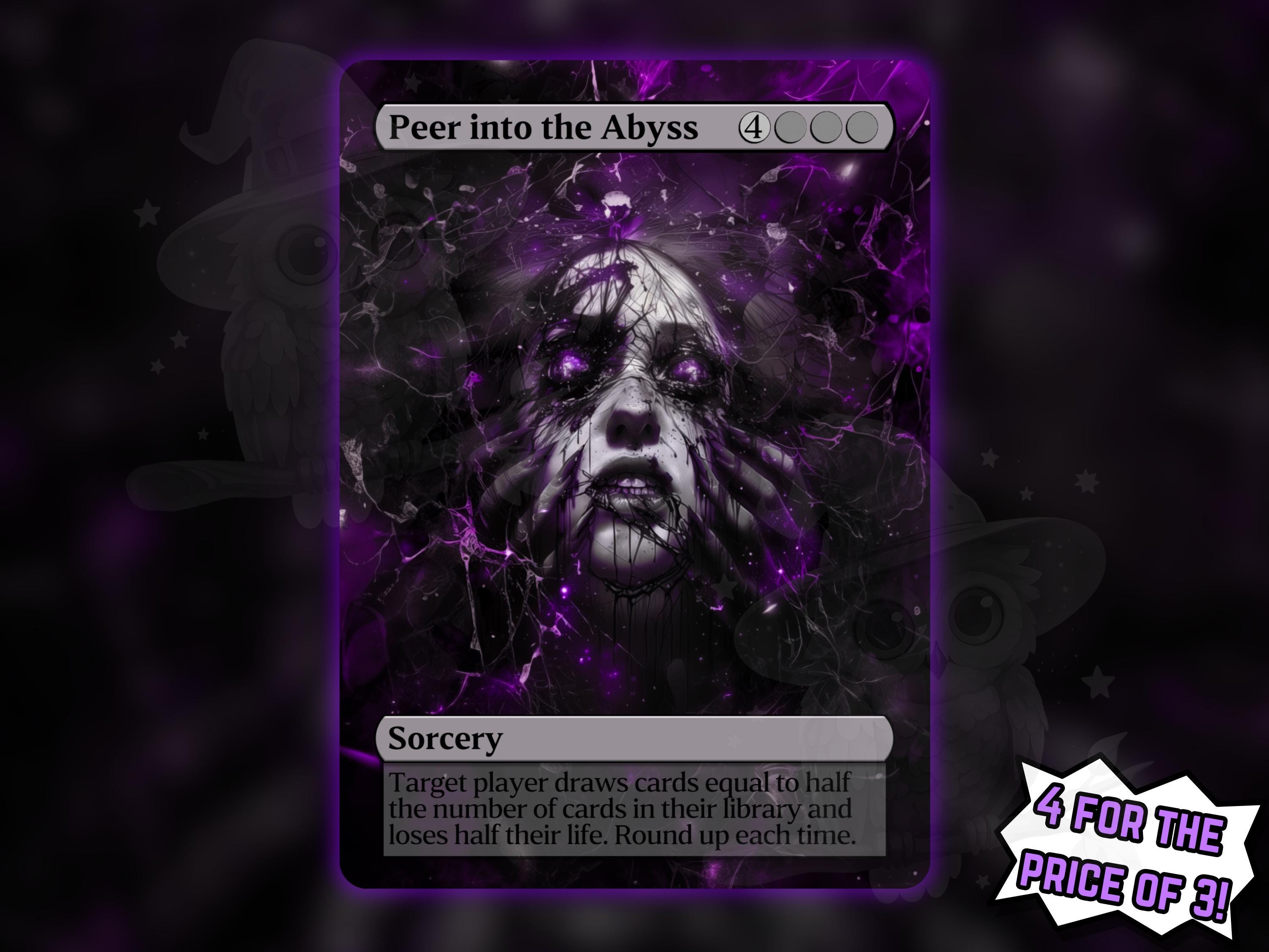 The Abyss Mtg - Etsy
