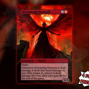 Screaming Nemesis - Proxy Card - Buy 3 get 1 free!