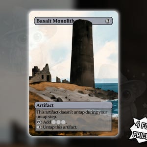 Basalt Monolith (Watercolor) - Proxy Card - Buy 3 get 1 free!