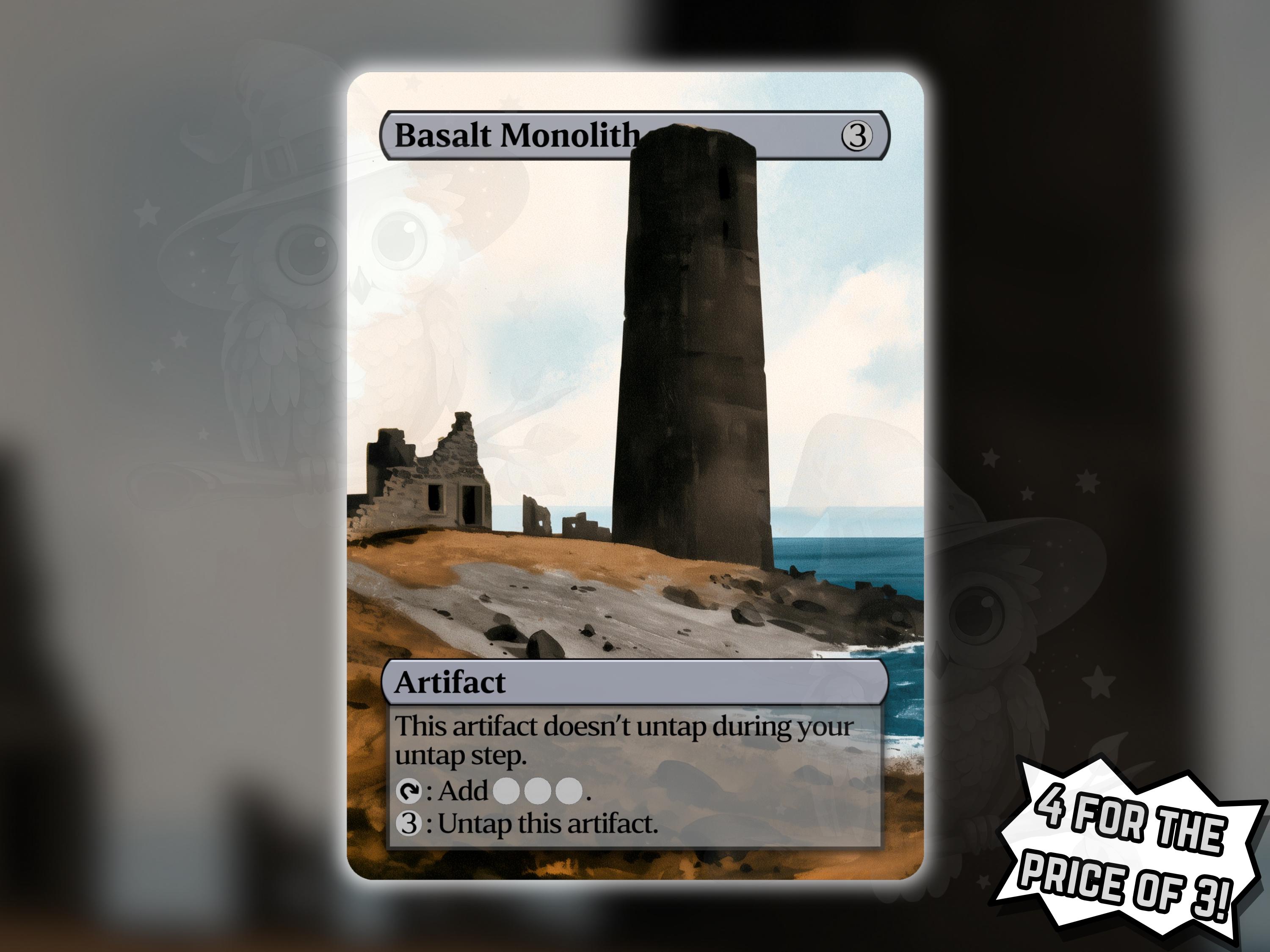 Mtg Grim Monolith - Etsy