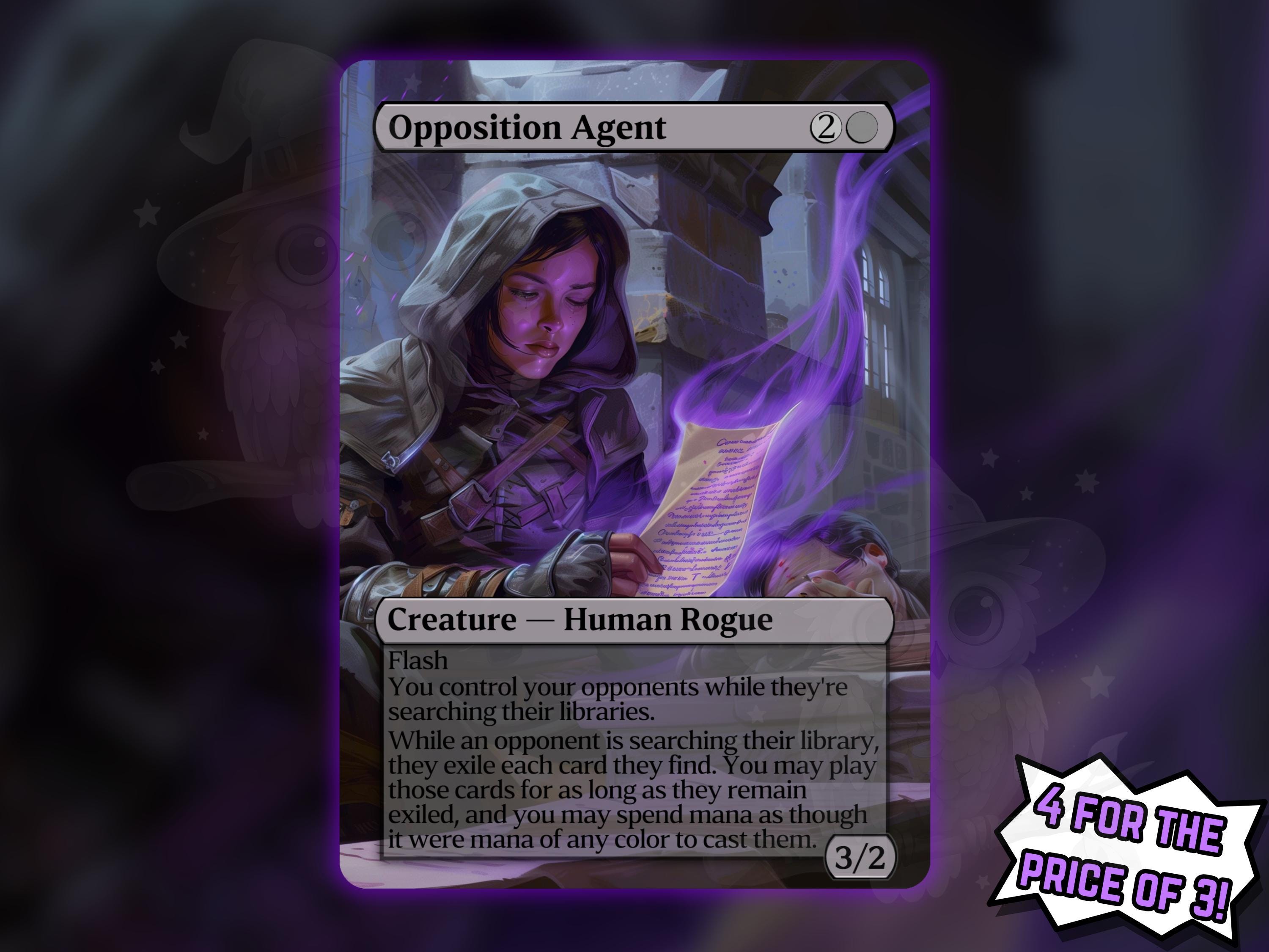 Opposition Agent - Etsy