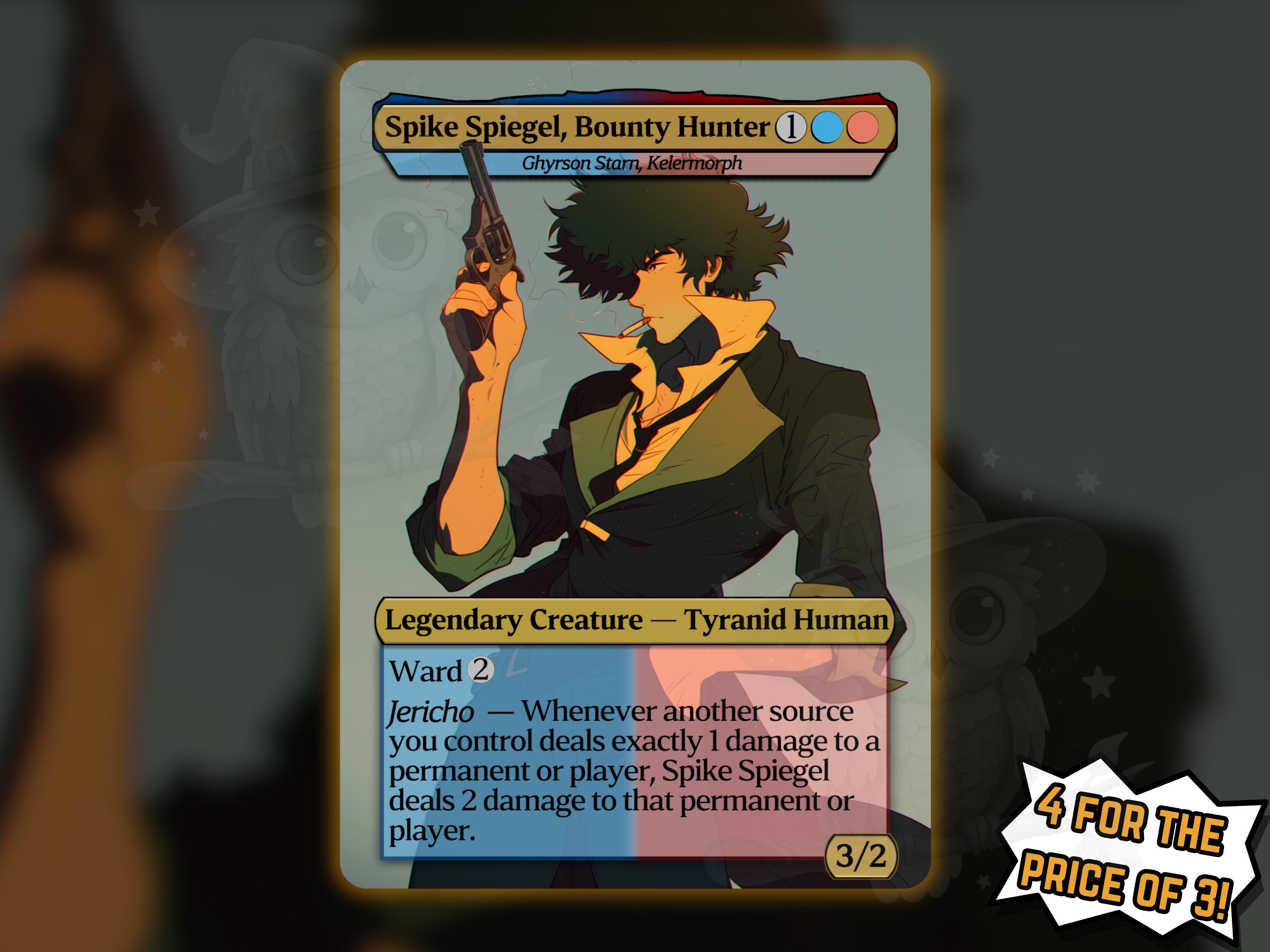 Mtg Proxy Cowboy Bebop - Etsy Mtg Proxy Cowboy Bebop - Etsy