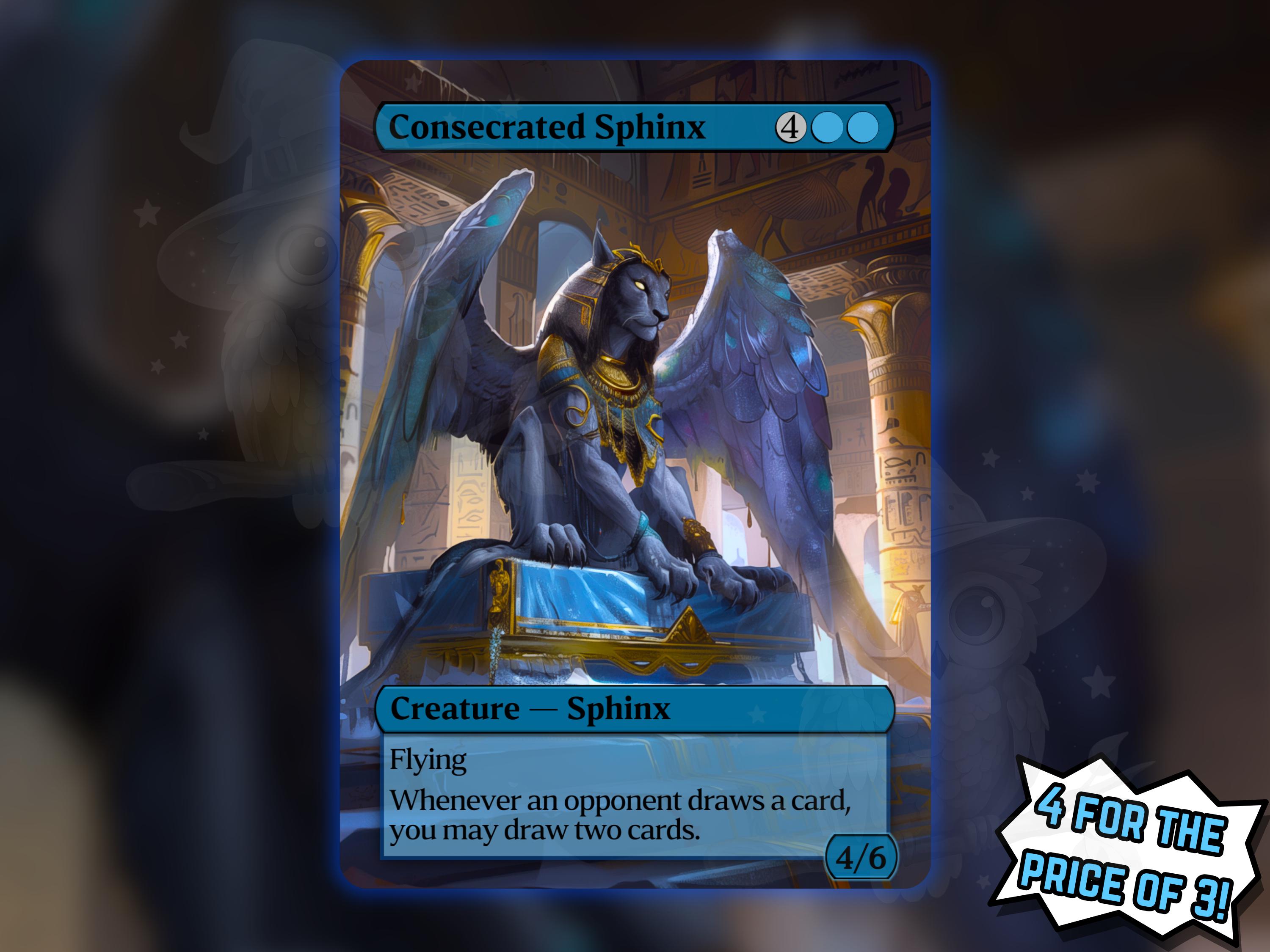 mtg red god cards Serra Sphinx [Planar Chaos] main image 1