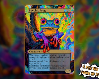 Psychic Frog - Proxy Card - Buy 3 get 1 free!