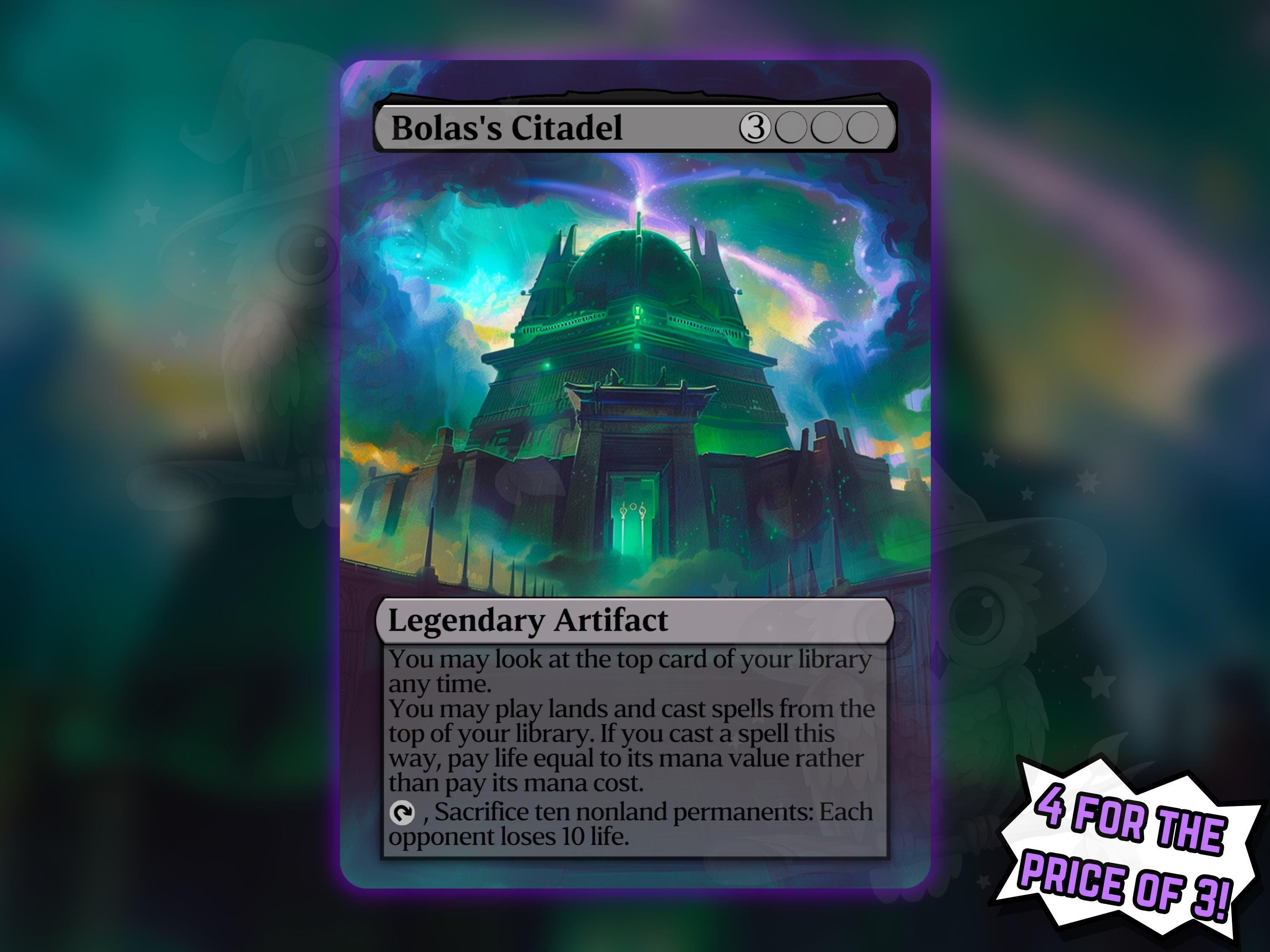 bolas citadel mtg final fantasy Kefka's Tower You may play lands and cast spells from the top of your library Oh that's a nice Bolas's