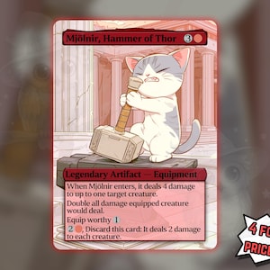 Mjölnir (Kattversion) - Proxykort - Köp 3 få 1 gratis!