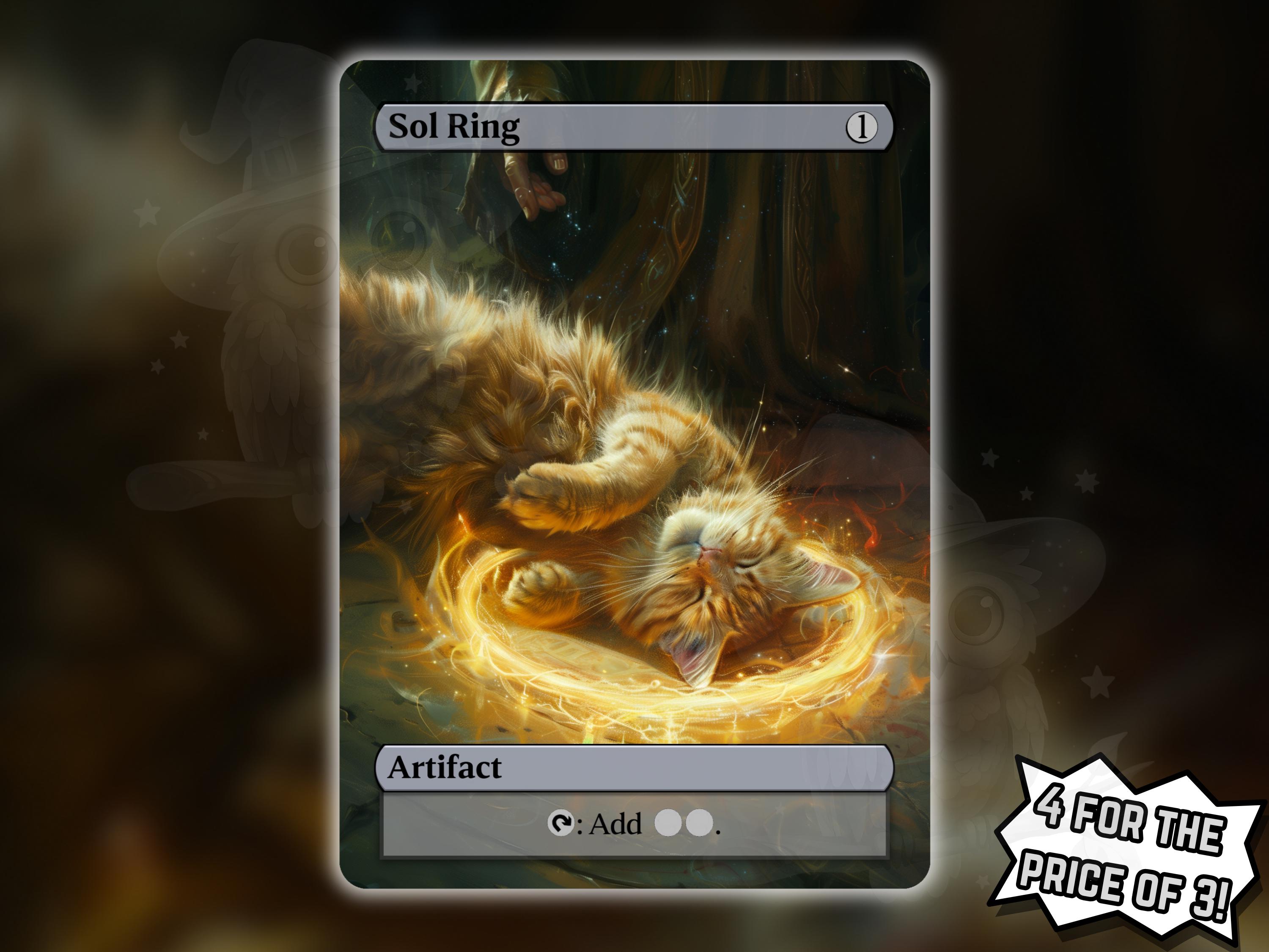 Mtg Sol Ring - Etsy